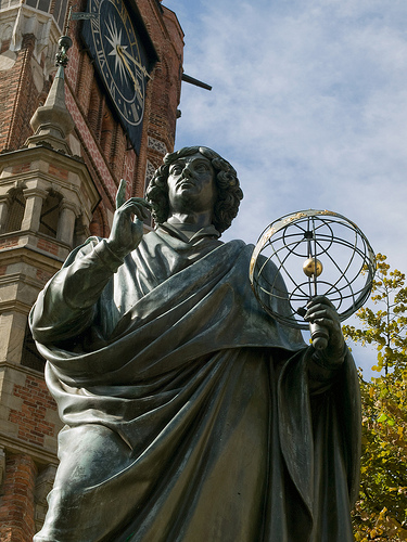 pomnik Mikolaja Kopernika